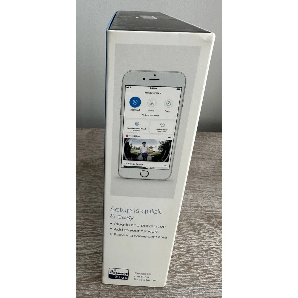 Sealed Box RING Alarm Keypad Security NEW In Box Install Accessories